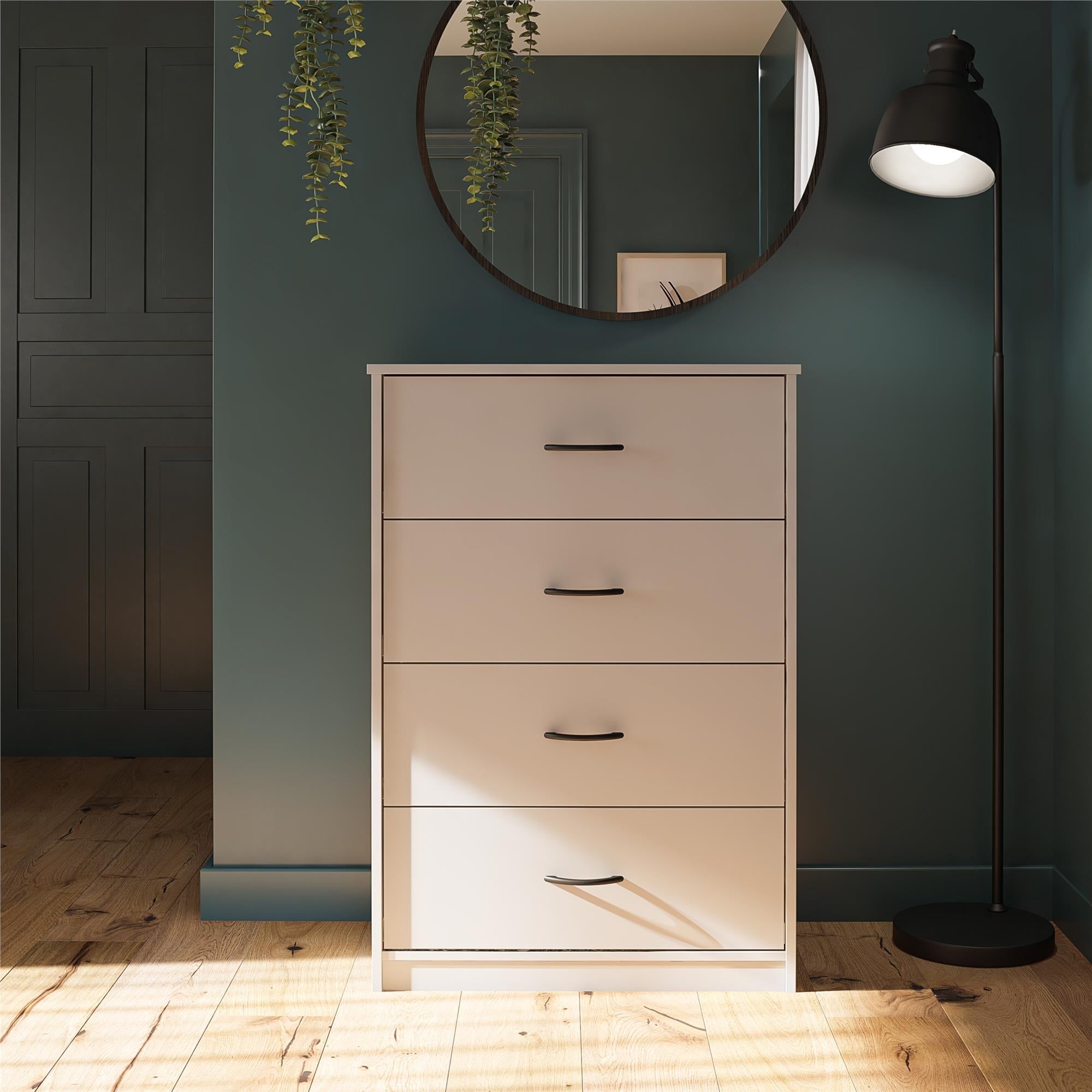 Classic 4 Drawer Dresser， Dove Gray - - 36326409 - Mycitystee