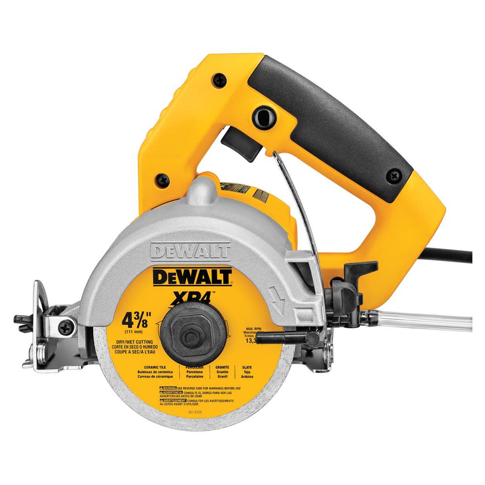 DEWALT 4-3/8-in Wet/Dry Handheld Tile Cutter DWC860W from DEWALT - Mycitystee