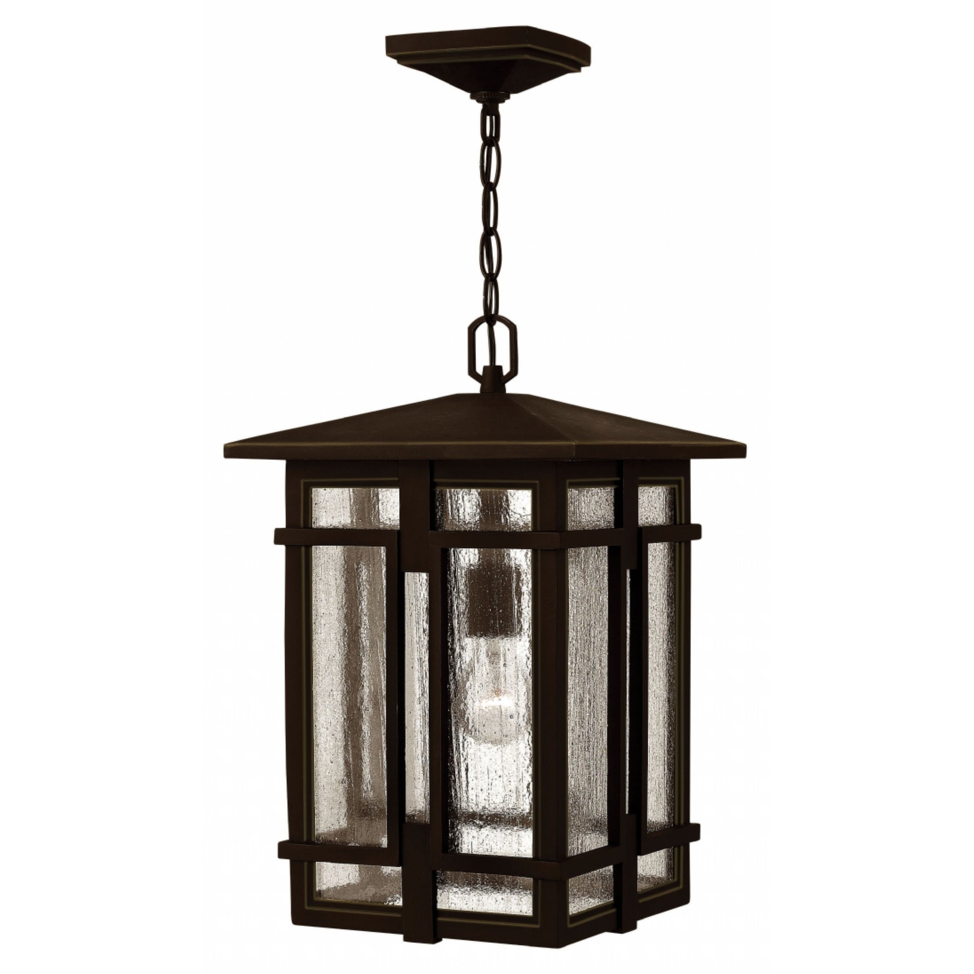 Hinkley Tucker 1-Light Outdoor Pendant in Oil Rubbed Bronze - Mycitystee