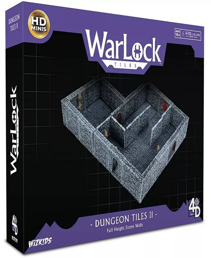 WizKids Games Warlock Tiles Dungeon Tiles Iine Role Playing Game - Mycitystee