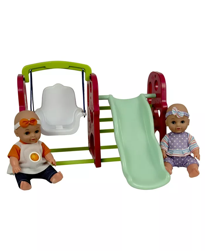 Playtime Toys Playground Slide and Swing Set - Mycitystee