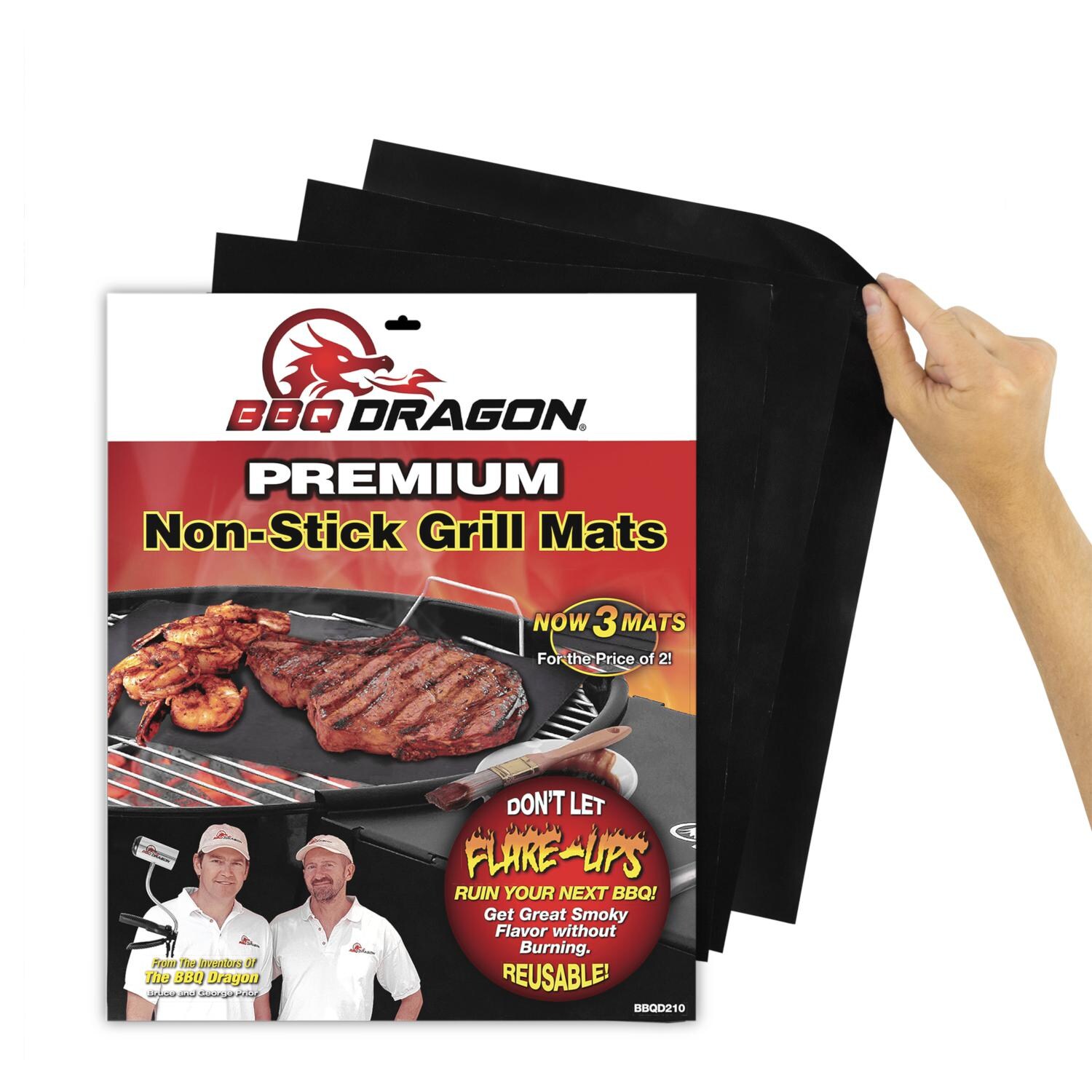 BBQ Dragon Grill Mats - Mycitystee