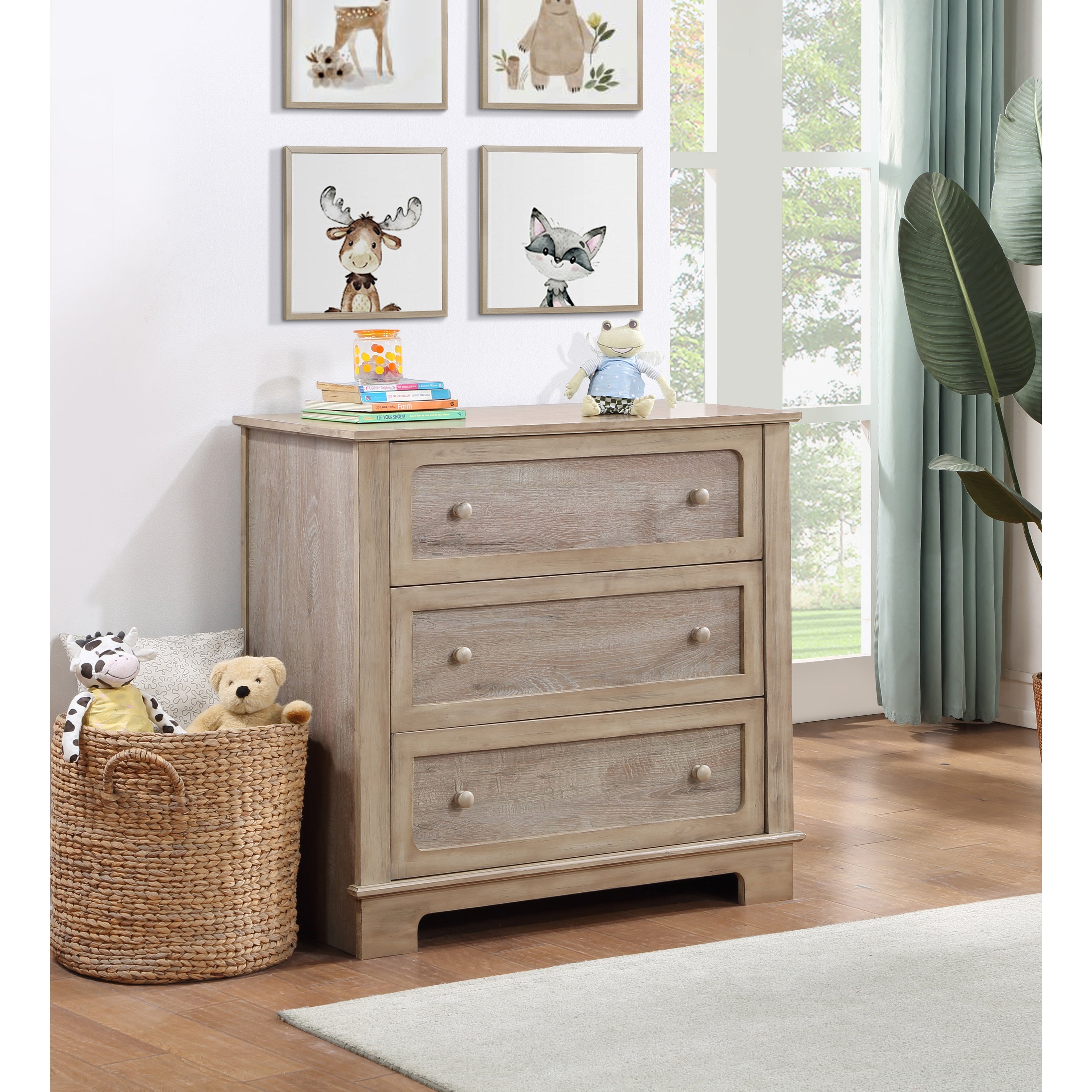3 Drawer Dresser Rustic Alpine - - 37074808 - Mycitystee