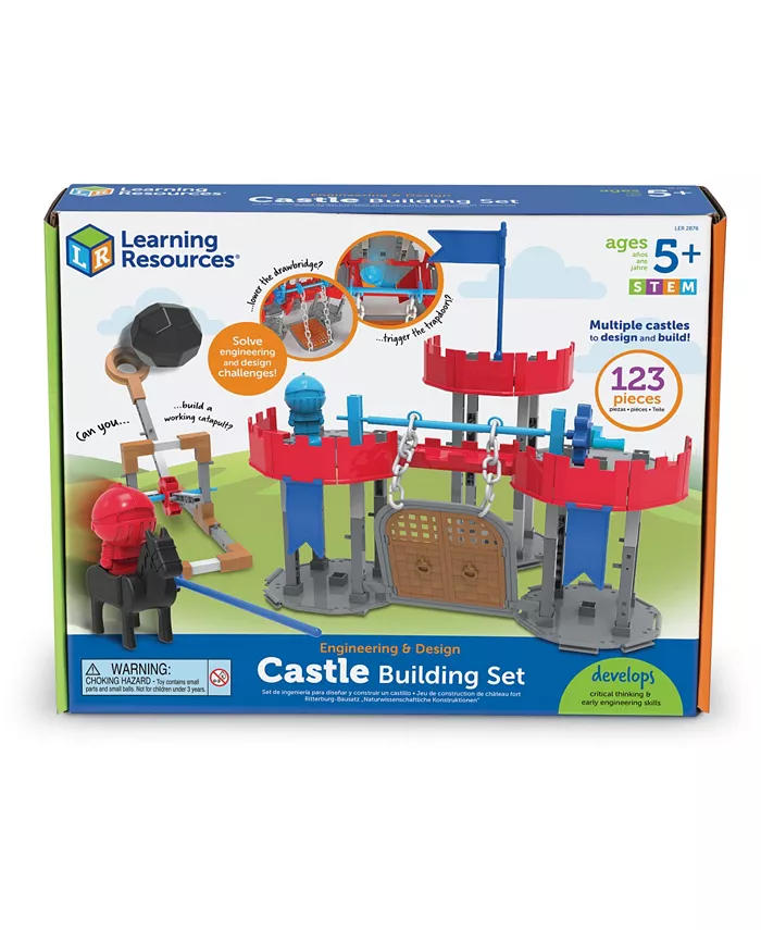Learning Resources Engineering Design - Castle Building Set - Mycitystee