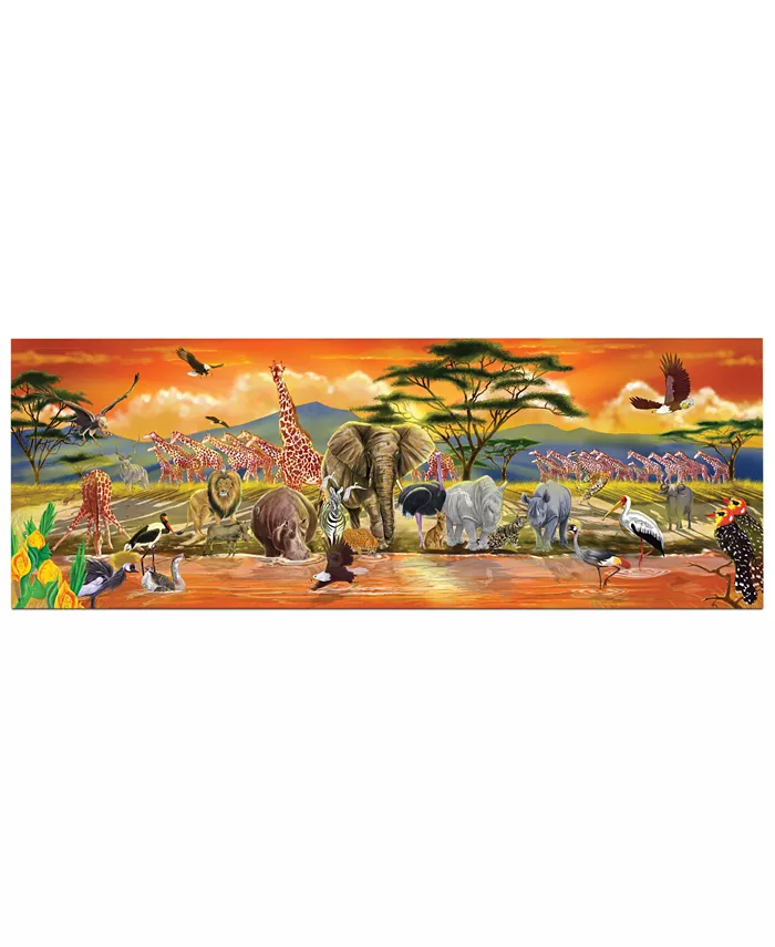 Melissa and Doug Kids Toy， Safari 100-Piece Floor Puzzle - Mycitystee