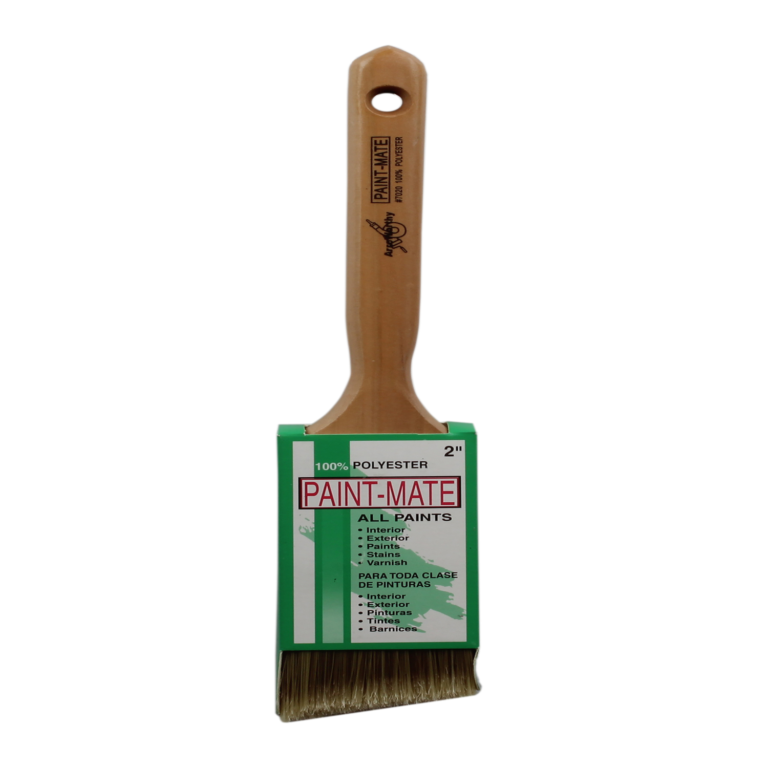 ArroWorthy Paint-Mate 2 in. Angle Paint Brush - Mycitystee
