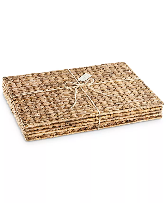 Artland Masonware Garden Terrace 4-Pc. Rectangular Placemat Set - Mycitystee