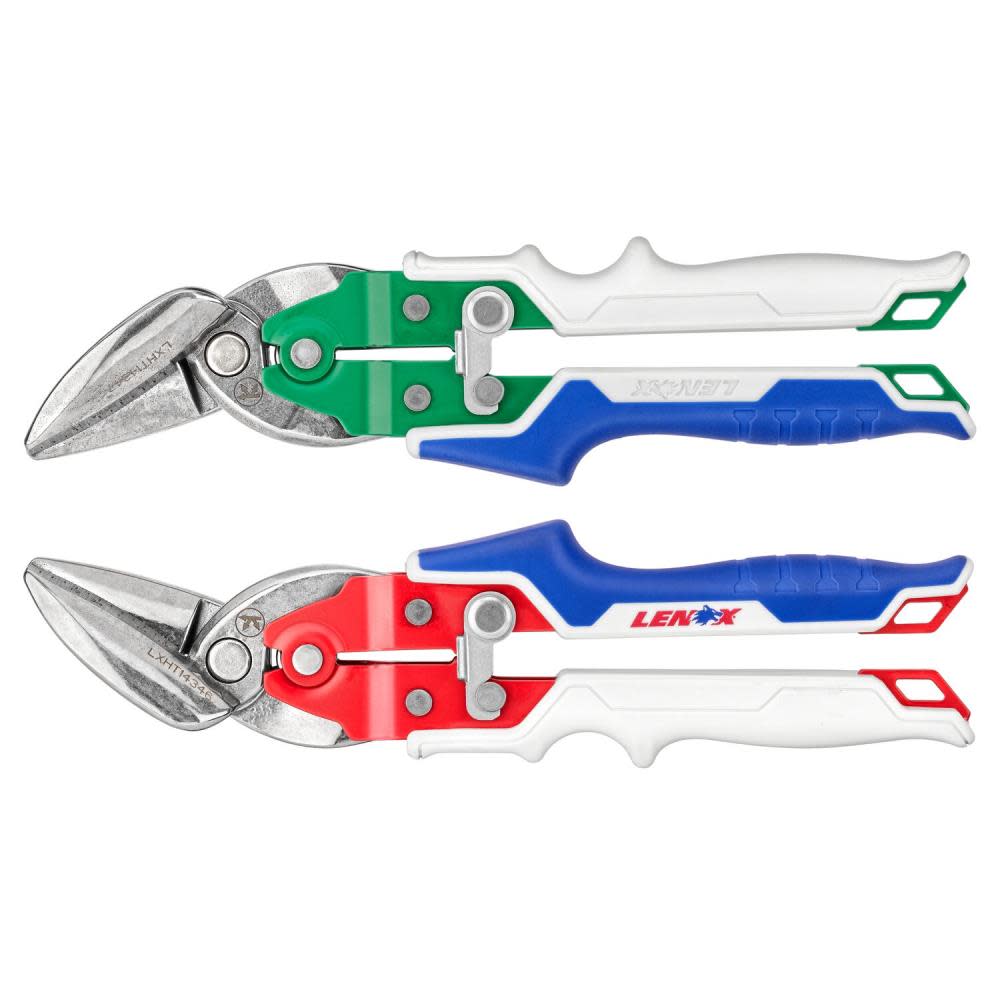 LENOX Offset Left and Right Cut Aviation Snips Combo - Mycitystee