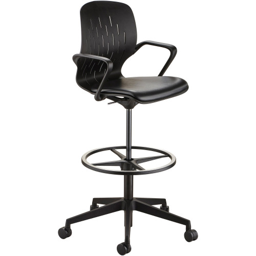 Safco Shell Extended-Height Chair (7014BL) - Mycitystee