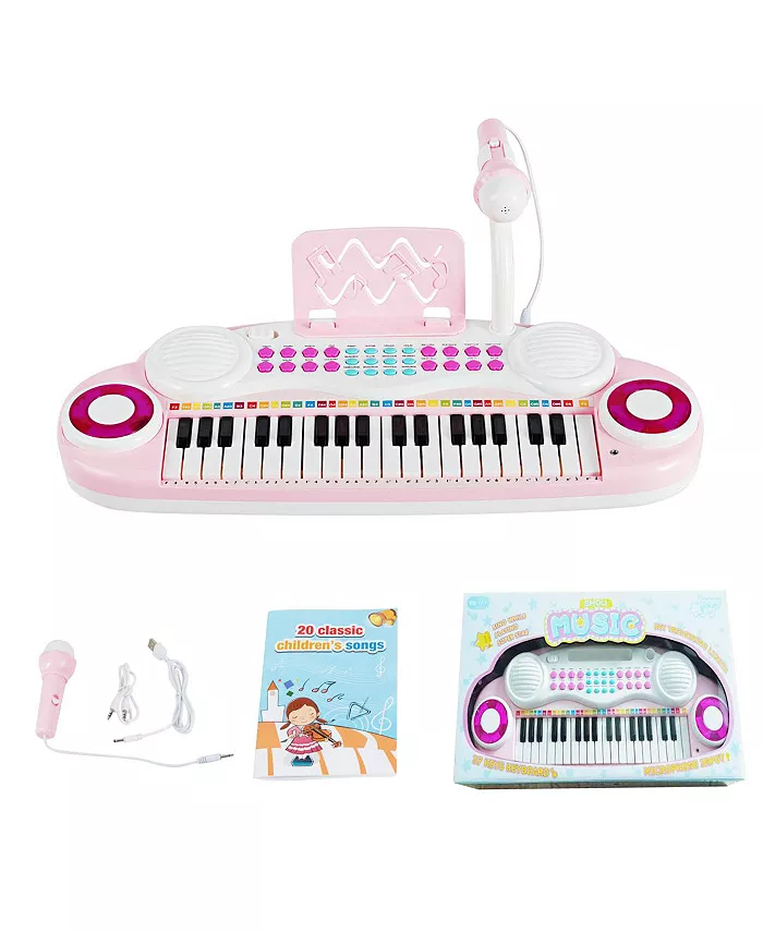 Costway 37-Key Toy Keyboard Piano Electronic Musical Instrument - Mycitystee