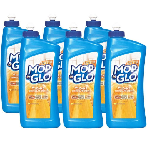 MOP and GLO Triple Action Floor Cleaner， Fresh Citrus Scent， 32 oz Bottle (89333CT) - Mycitystee