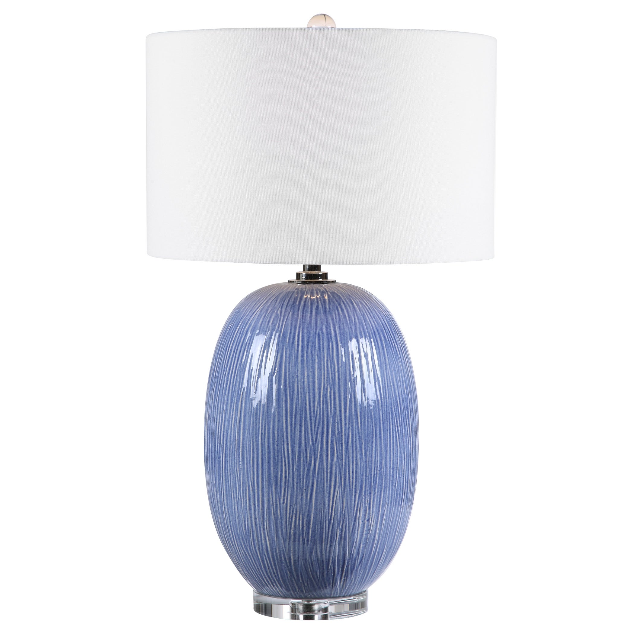Uttermost Westerly Blue Table Lamp - Mycitystee