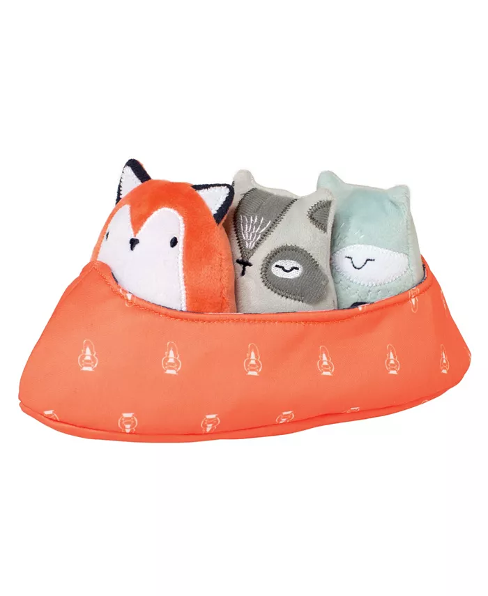 Manhattan Toy Company Camp Acorn Canoe Buddies Soft Baby Toy - Mycitystee