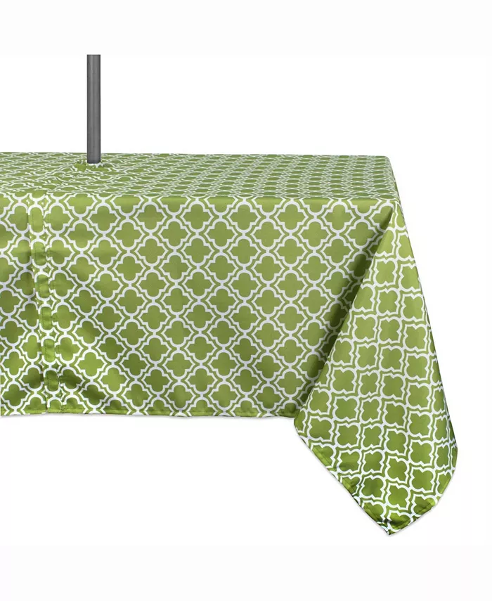 Design Imports Outdoor Table cloth with Zipper 60