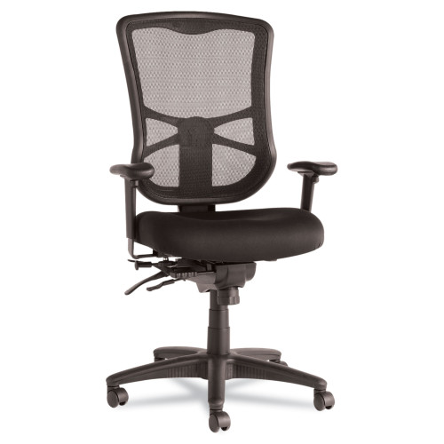 Alera Elusion Series Mesh High-Back Multifunction Chair， Supports Up to 275 lb， 17.2