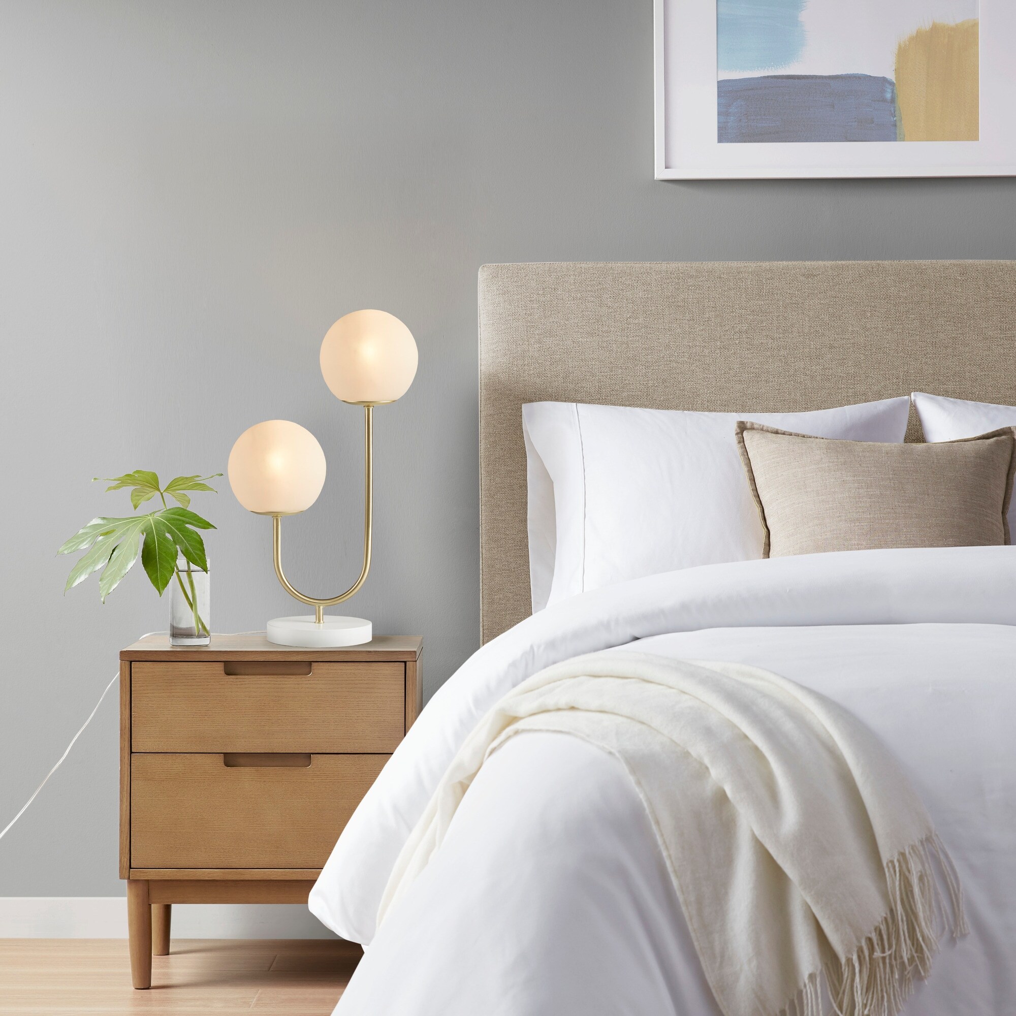 510 Design Zusa Metal 2-Light Globe Table Lamp - Mycitystee