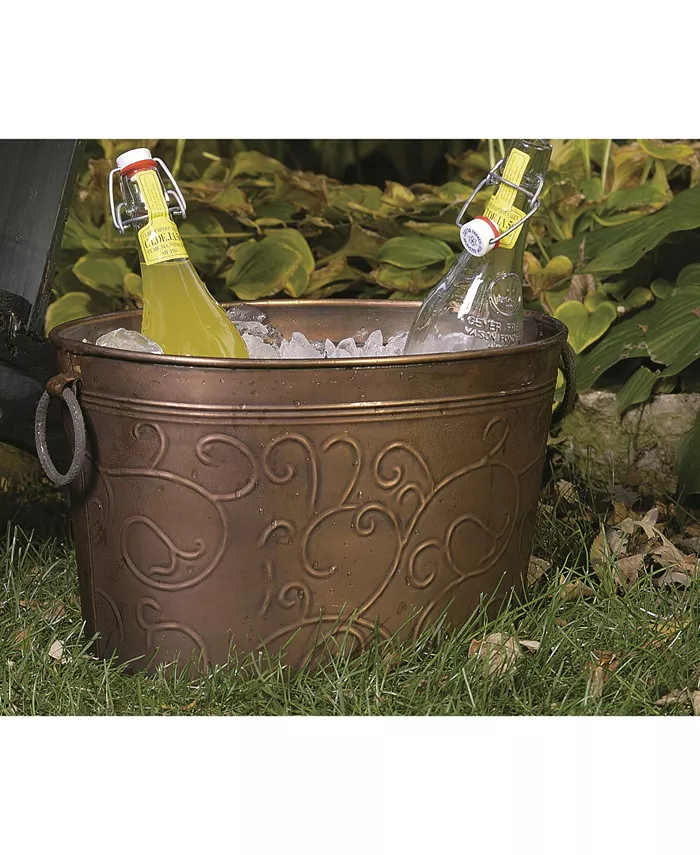 St. Croix KINDWER Antiqued Vine Oval Tub 19