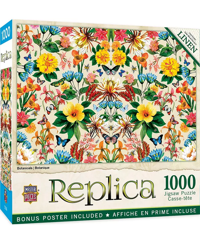 MasterPieces Puzzles Replica - Botanicals 1000 Piece Adult Jigsaw Puzzle - Mycitystee