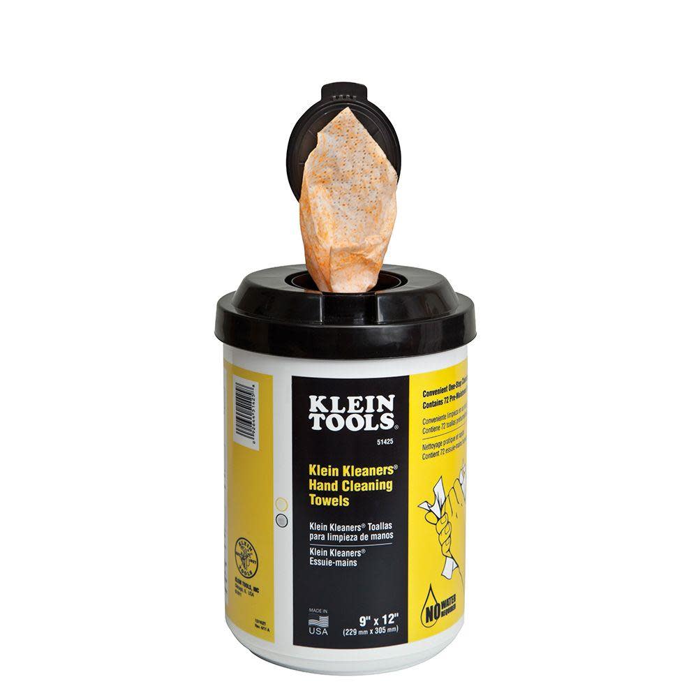 Klein Tools Hand Cleaning Towels 51425 from Klein Tools - Mycitystee