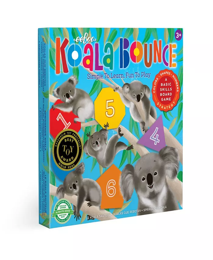 Eeboo Koala Bounce Board Game - Mycitystee
