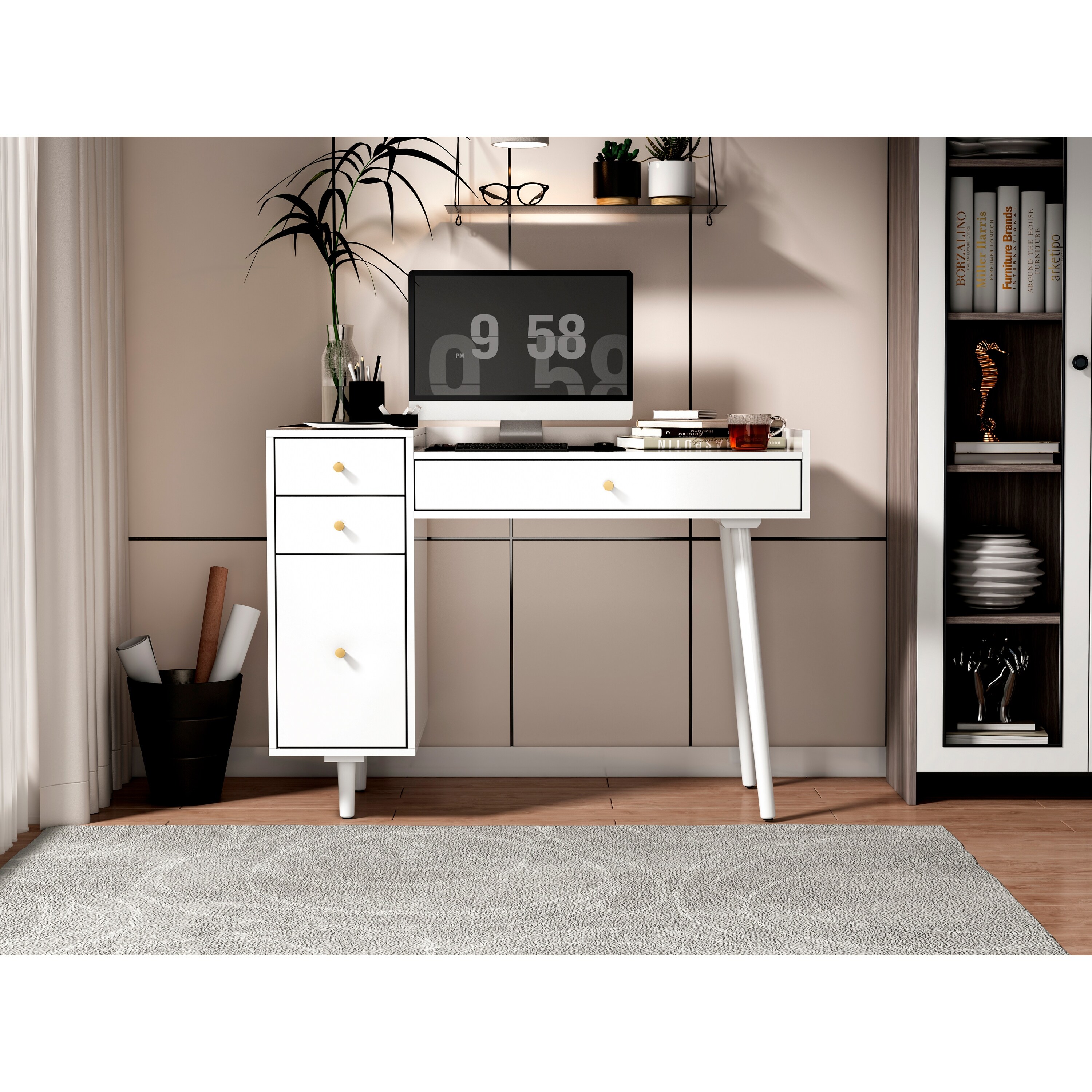 Dressing table，3 drawer and 1 door - - 35868900 - Mycitystee