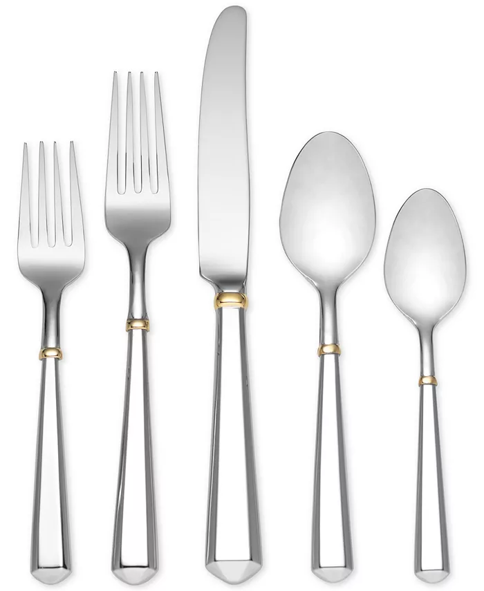 kate spade new york 5-Pc. Gold Todd Hill Place Setting - Mycitystee