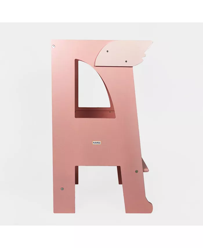 RocketBaby Montessori Learning Tower Pink Paris - Mycitystee