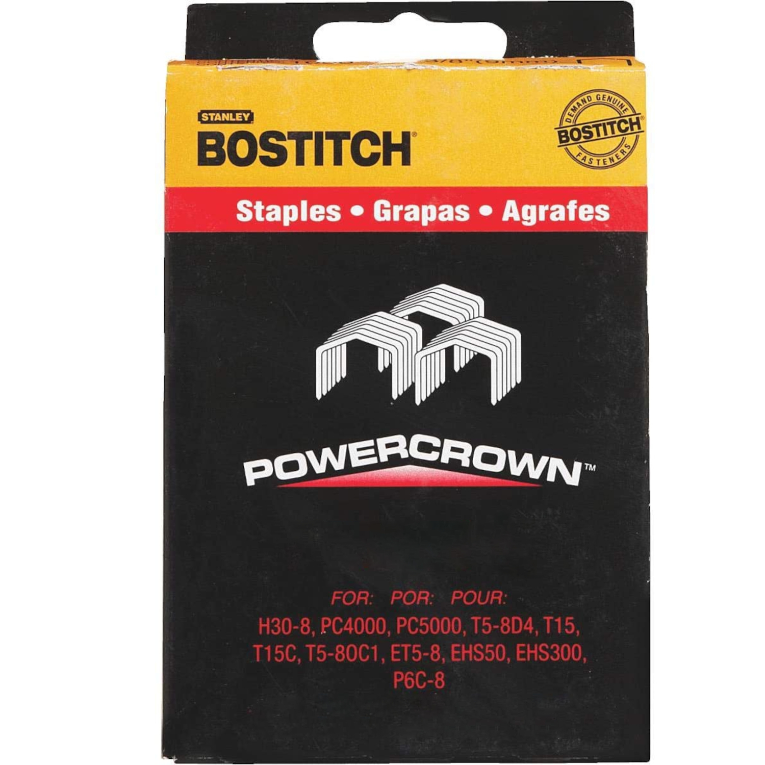 Bostitch STCR-Style 7/16 in. W X 1/2 in. L 18 Ga. Power Crown Staples 1000 pk - Mycitystee