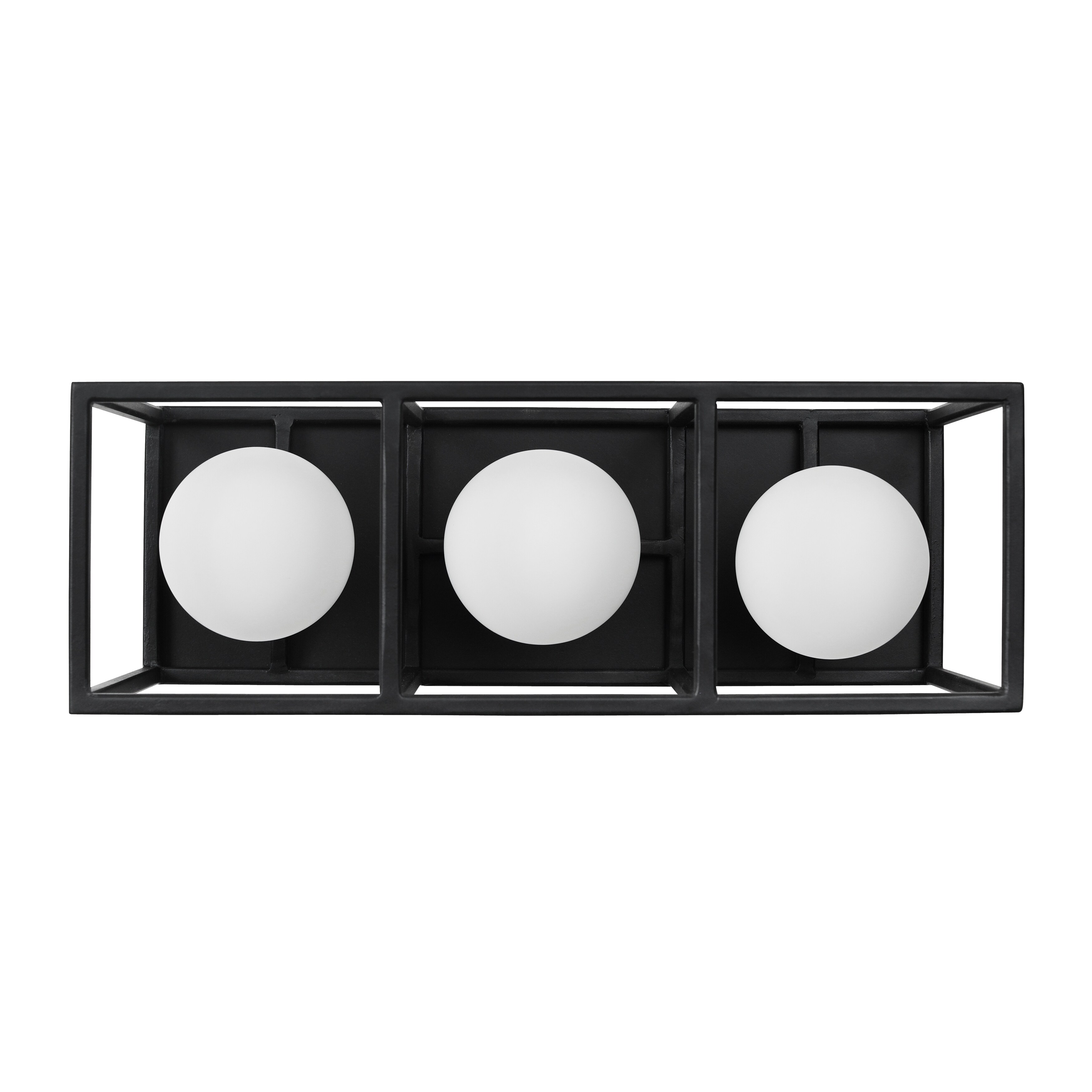 Plaza 3-light Carbon and Havana Gold Bath Light - Mycitystee