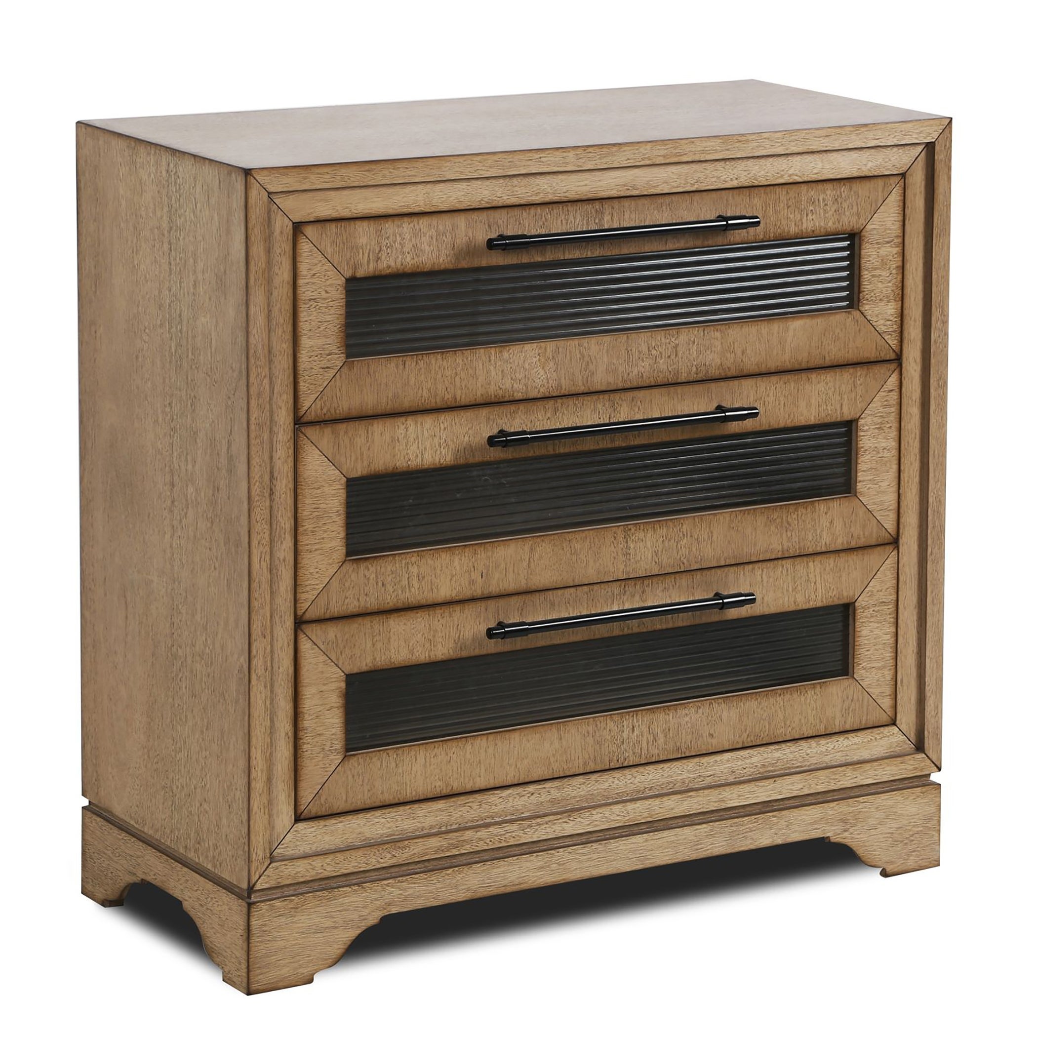 StyleCraft Umber and Lead - Three Door Wooden Chest - - 36779901 - Mycitystee