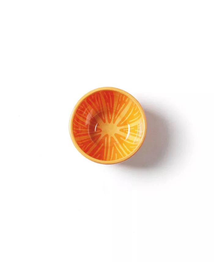 Coton Colors by Laura Johnson Orange Appetizer Bowl - Mycitystee