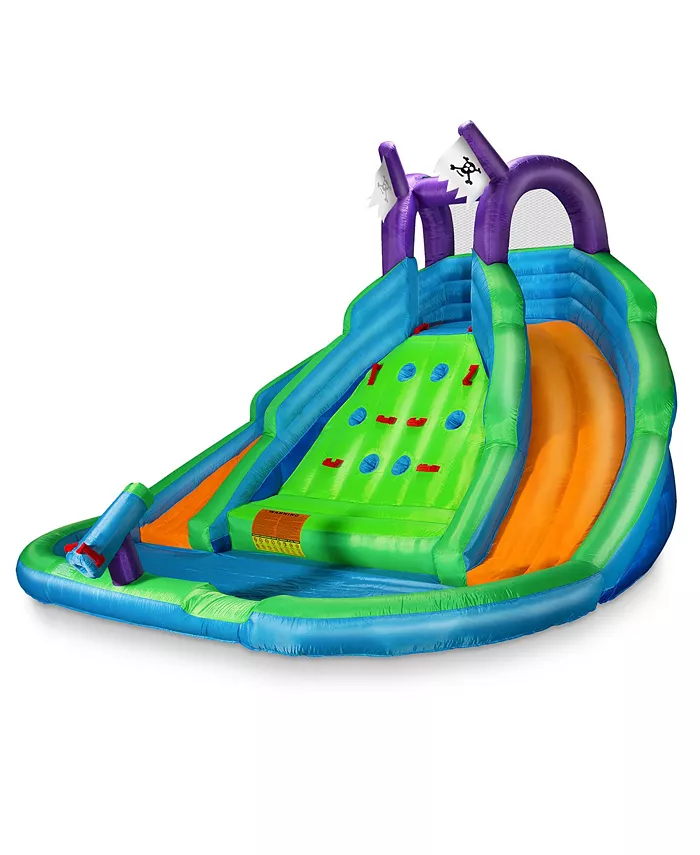 Cloud 9 Bounce House w  Climbing Wall， Water Slide， Pool， and Blower - Cloud 9 - Mycitystee