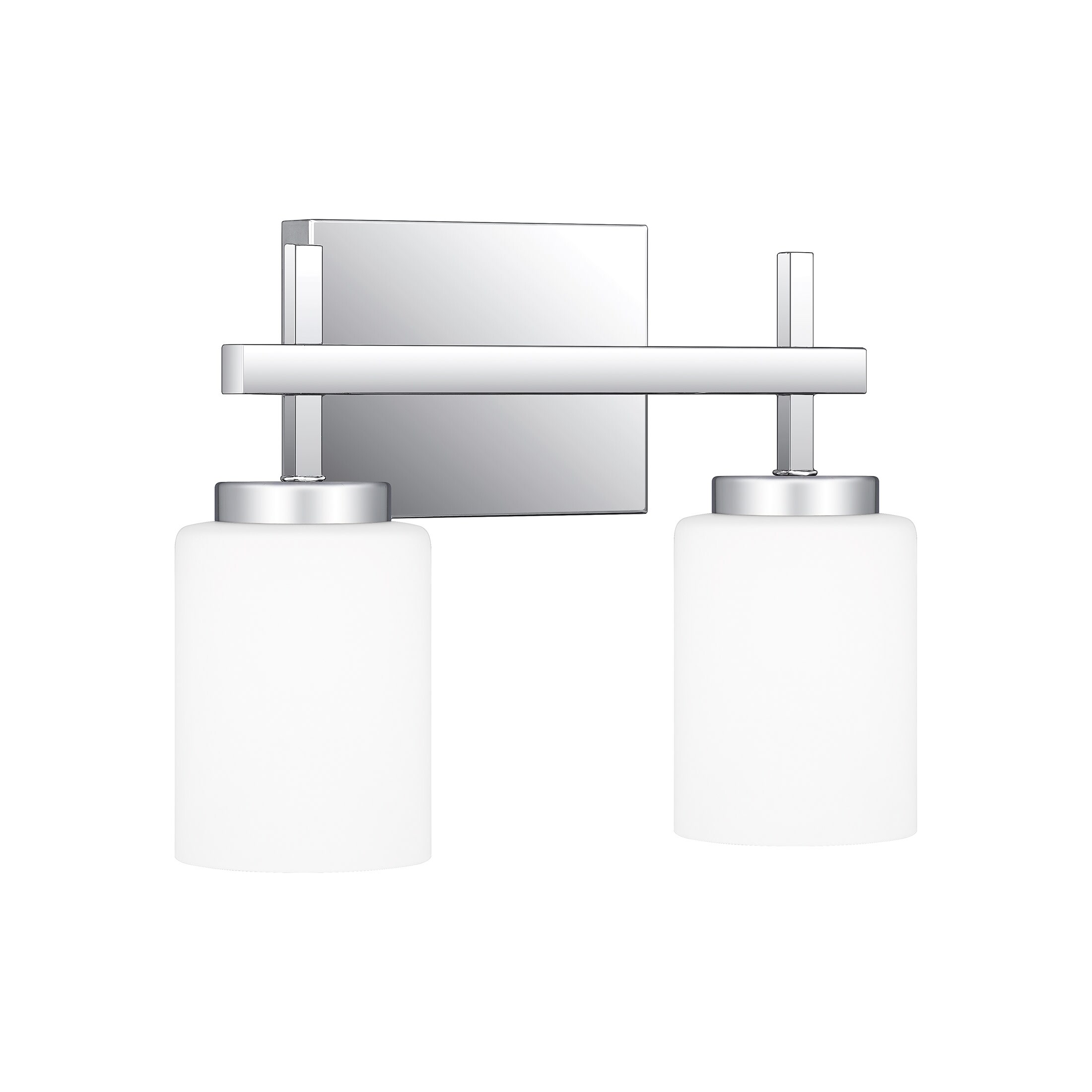 Ezra 2-Light Polished Chrome Bath Light - Mycitystee