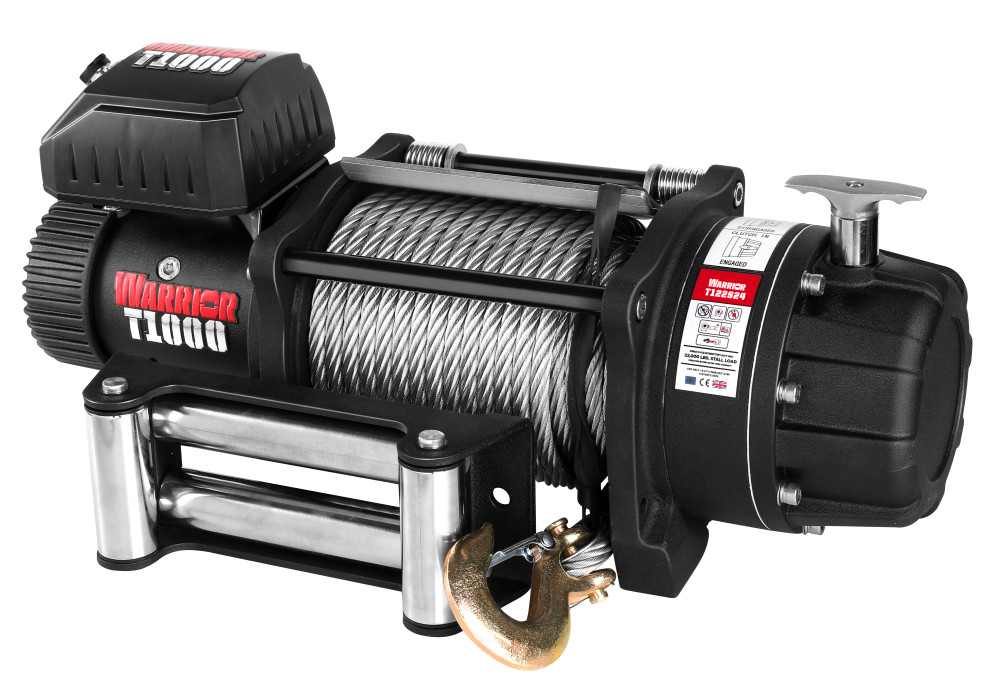 DK2 Elite Combat Winch 10000lb Steel Cable - Mycitystee