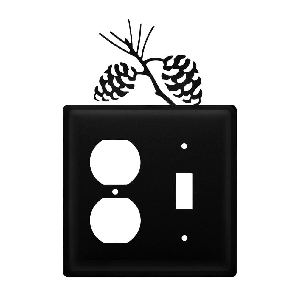 Double Pinecone - Single Outlet and Switch Cover - 8 - Mycitystee