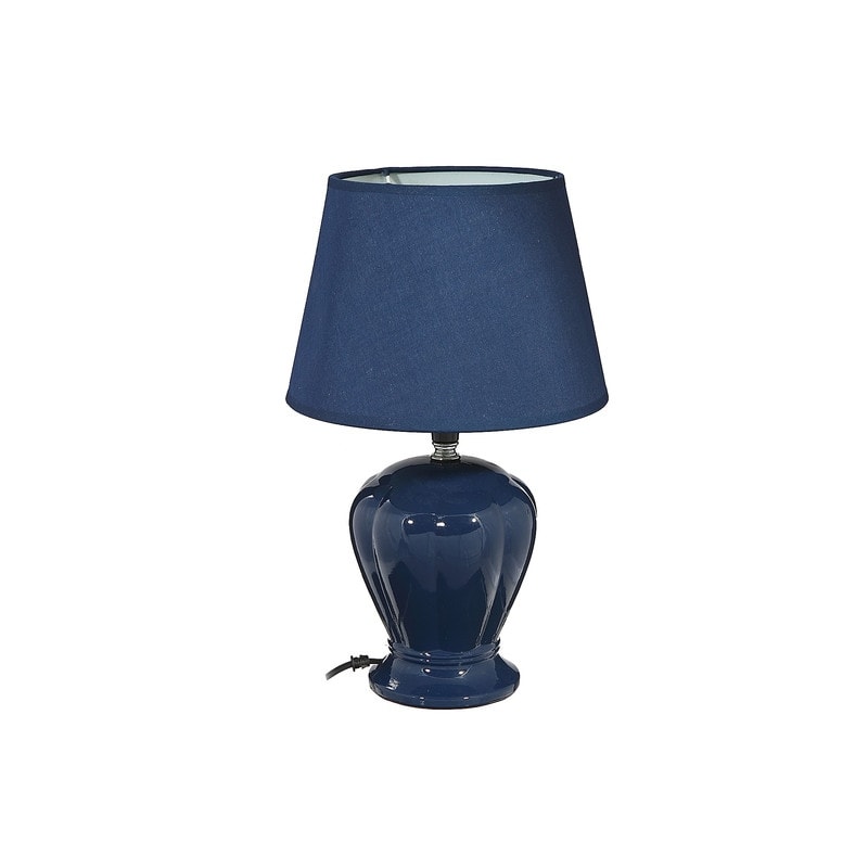 Ceramic Table Lamp With Shade 14.6