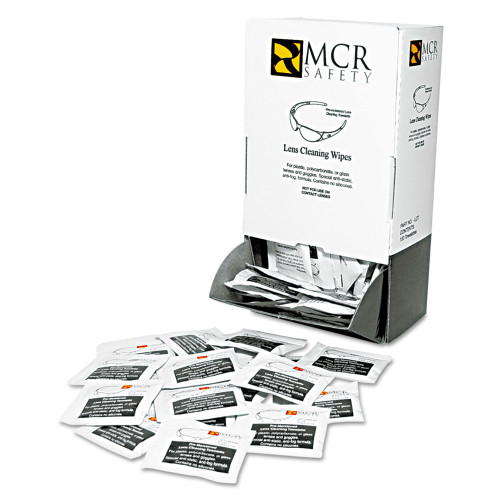 MCR Safety Lens Cleaning Towelettes， 100/Box (LCT) - Mycitystee
