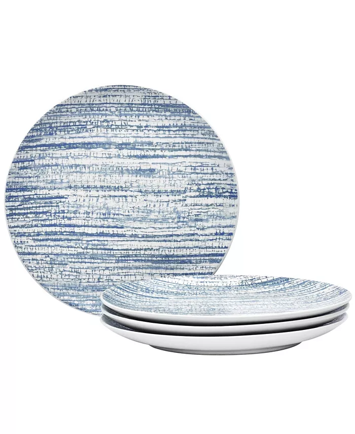 Noritake Colorwave Weave Set Of 4 Accent Plates， 8.25