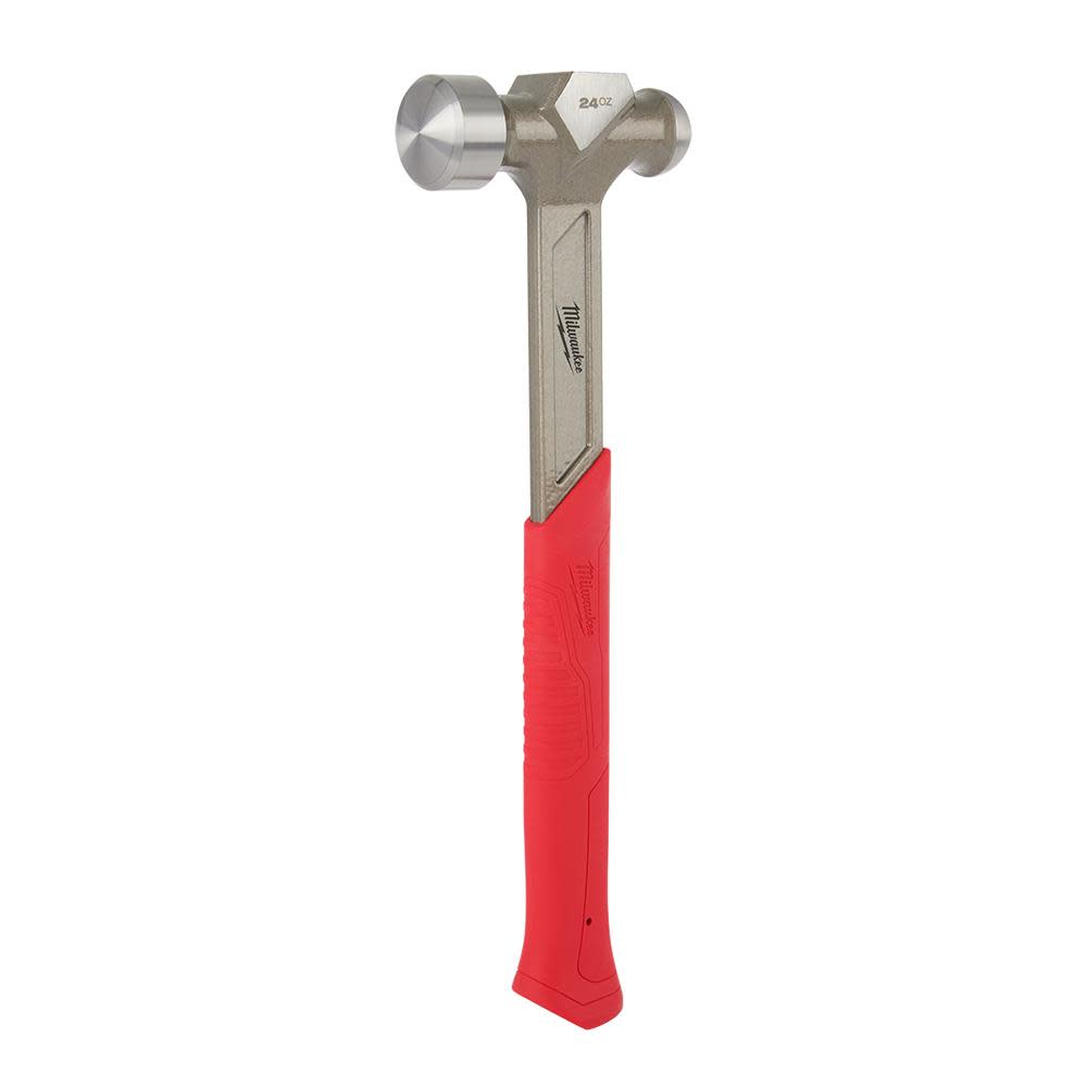 Milwaukee 24oz Steel Ball Peen Hammer 48-22-9131 from Milwaukee - Mycitystee