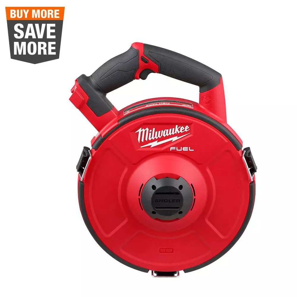 Milwaukee M18 FUEL 18-Volt Lithium-Ion Cordless Angler Pulling Fish Tape (Tool-Only) and#8211; XDC Depot - Mycitystee