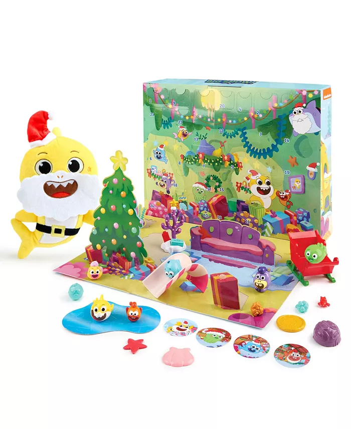Baby Shark CLOSEOUT! Advent Santa Set - Mycitystee