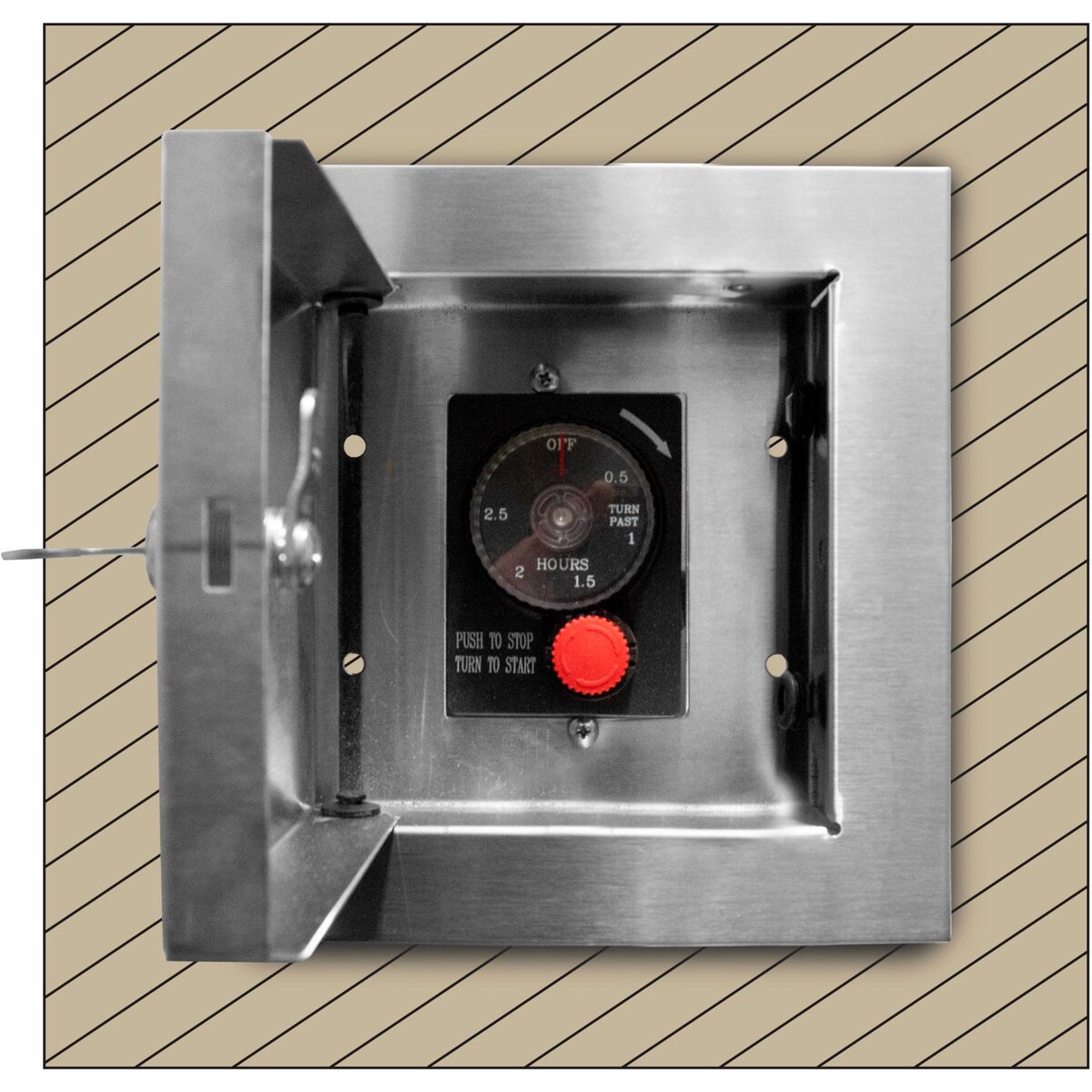 Summerset Locking Cabinet for ESTOP1-0H and ESTOP2-5H Timers - Mycitystee