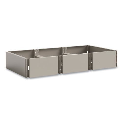 Safco Triple Continuous Metal Locker Base Addition， 35w x 16d x 5.75h， Tan， Ships in 1-3 Business Days (5520TN) - Mycitystee