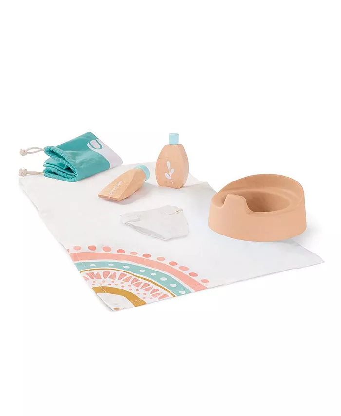 MINILAND Doll Wooden Care Set - Mycitystee