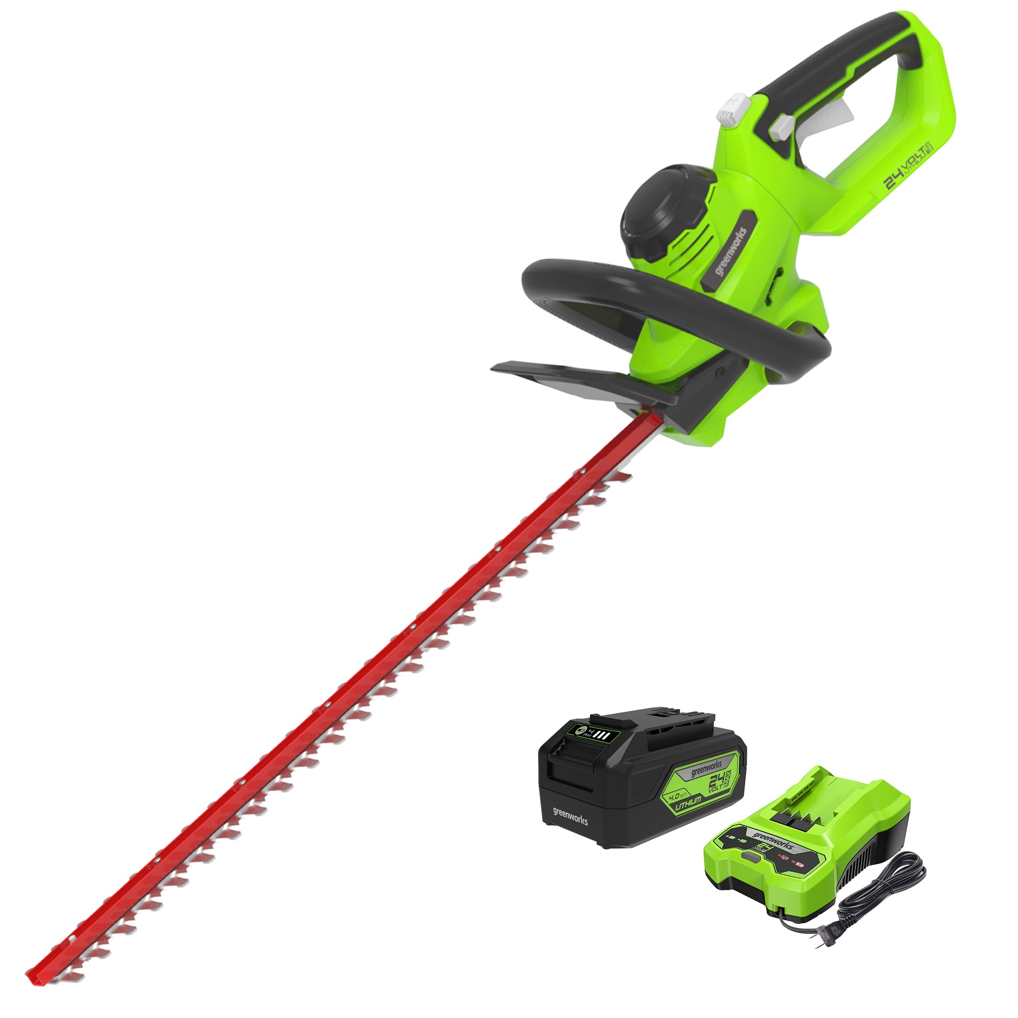 24V 22-Inch Cordless Hedge Trimmer | Greenworks Tools - Mycitystee