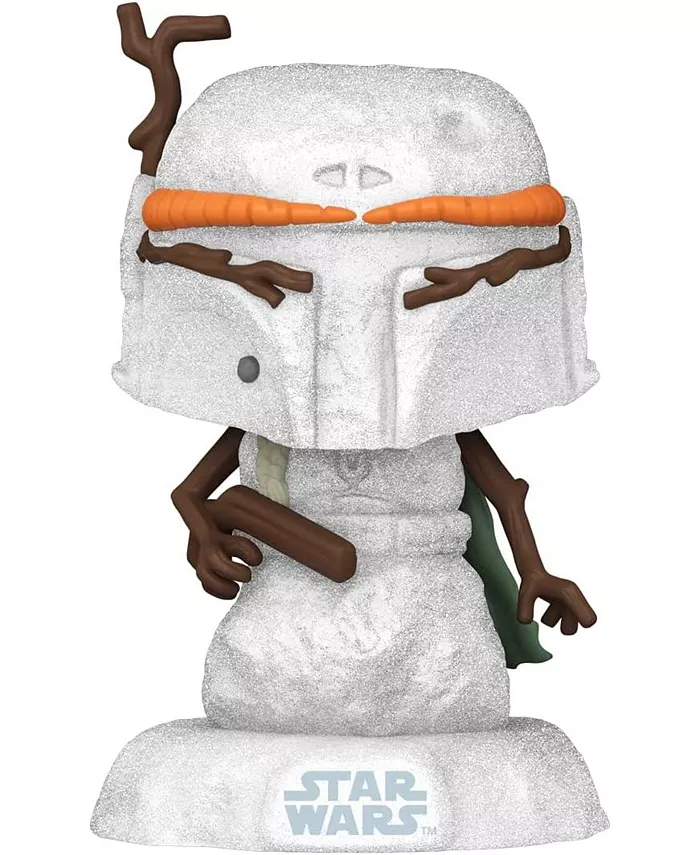 Funko Pop! Star Wars: Holiday - Boba Fett Snowman Vinyl Bobblehead - Mycitystee