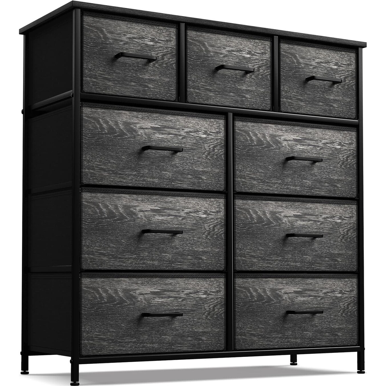 Dressers for Bedroom with 9 Drawers， Chest of Drawers for Bedroom - - 36792583 - Mycitystee