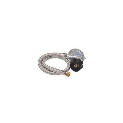 Bayou Classic M5LPH/5LPH Hose Regulator， 3/8 in Connection， 36 in L Hose， For: Gas Grills - Mycitystee