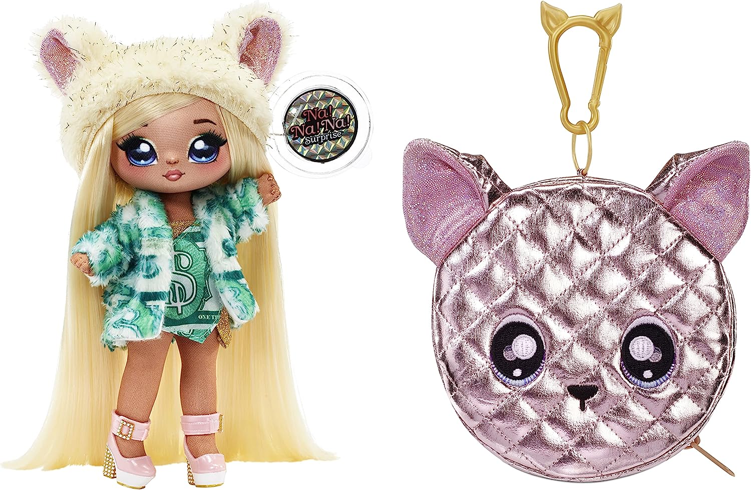 Na! Na! Na! Surprise 2-in-1 Fashion Doll and Metallic Purse Glam Series Victoria Grand - Mycitystee
