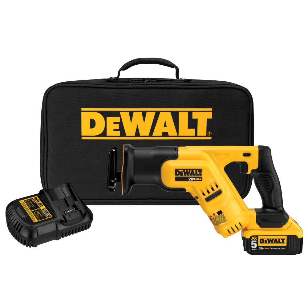 DEWALT 20 V MAX Compact Reciprocating Saw Kit (5.0Ah) DCS387P1 from DEWALT - Mycitystee